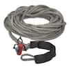 LockJaw 3/8 in. x 85 ft. Synthetic Winch Line with Integrated Shackle  20-0375085 - The Home Depot