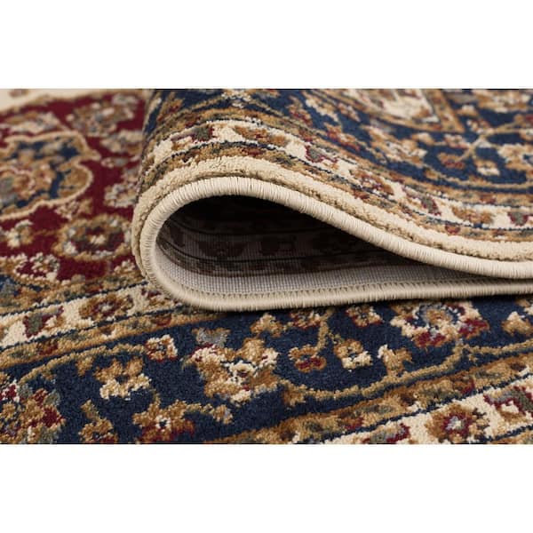 Tayse Rugs Comfort Grip Ivory 4 ft. x 6 ft. Rug Pad