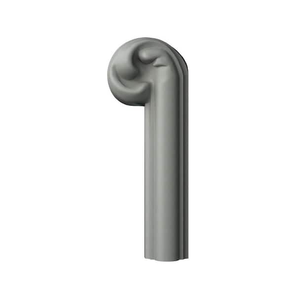 Ekena Millwork 1.125 in. D x 3.25 in. W x 8 in. L Primed Polyurethane Panel Moulding