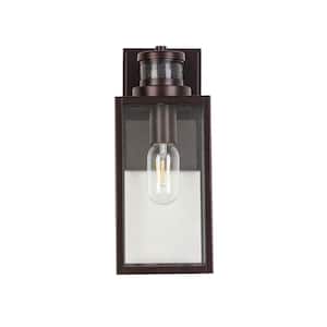 1 oil rubbed bronze Non-Motion Sensor Outdoor Hardwired Wall Light Wall Light Does Not Include Bulb
