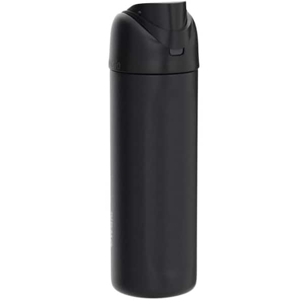Very Dark Free Sip Double-Wall Insulated Stainless Steel Water Bottle with Straw, BPA-Free for Travel and Sports
