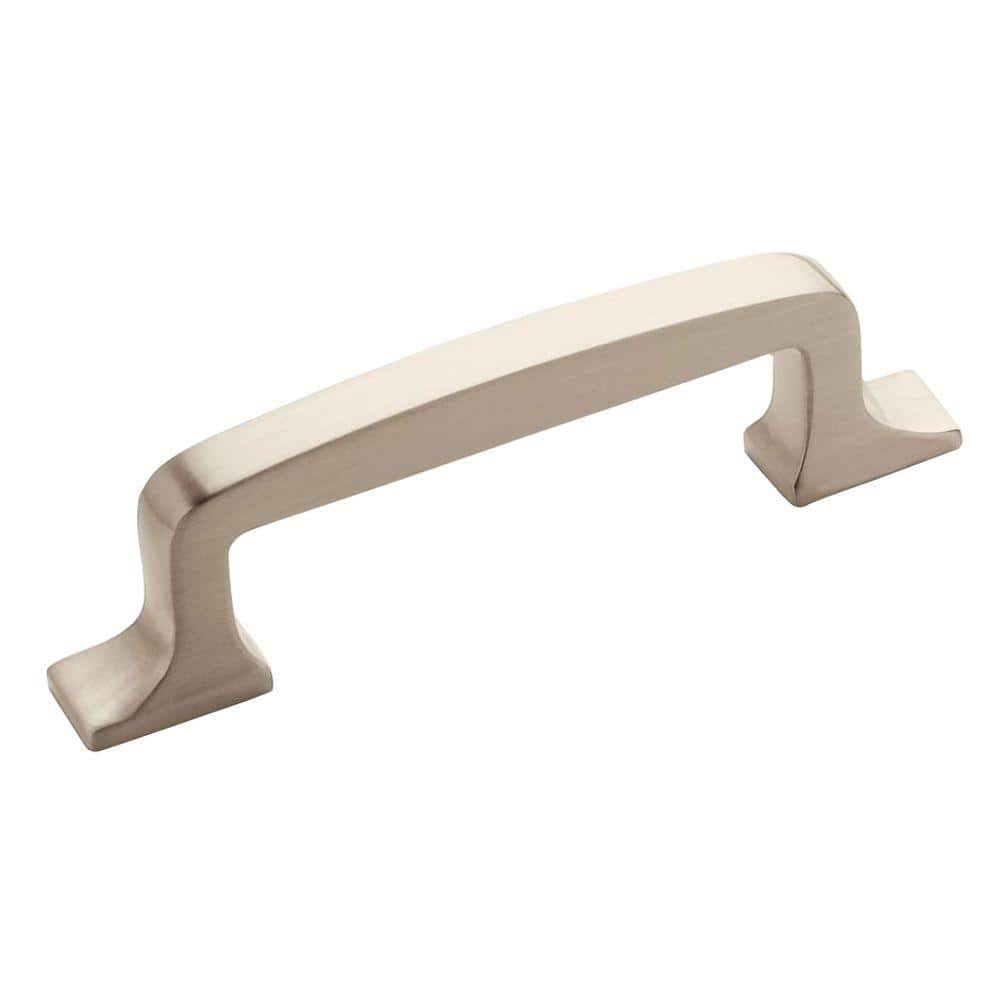 Westerly 3 in. (76mm) Modern Satin Nickel Arch Cabinet Pull