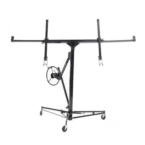 13 ft. Drywall Panel Hoist Jack Lifter Drywall Lift Panel Lift in Black