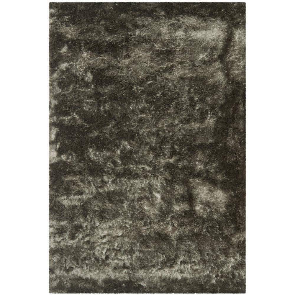 Titanium Tufted Handmade Shag 5' x 7' Area Rug