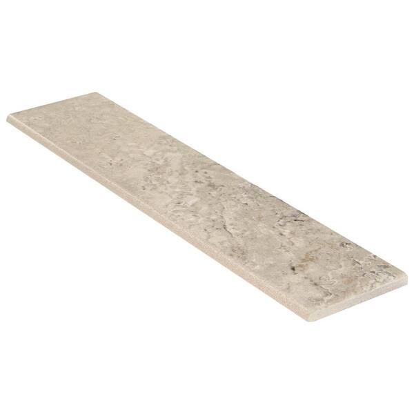 Marazzi Travisano Trevi 3 In X 12 In Porcelain Bullnose Trim Floor And Wall Tile 0 258 Sq Ft Piece Ulp4 The Home Depot