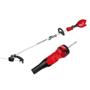 M18 FUEL 18V 16 in. Brushless Cordless Battery Powered QUIK-LOK String Trimmer w/ Blower Attachment