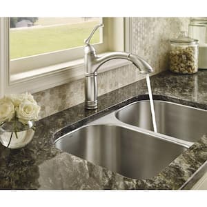 Brantford Single-Handle Pull-Out Sprayer Kitchen Faucet with Reflex and Power Clean in Spot Resist Stainless