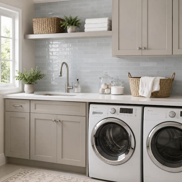 MSI Lakeview Sky 3 in. x 12 in. Glossy Ceramic Subway Wall Tile