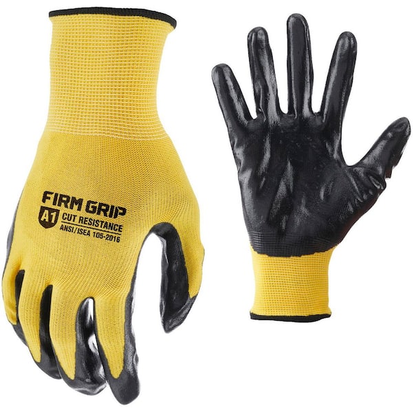 Large Nitrile Coated Outdoor & Work Gloves (20-Pack)