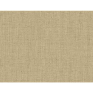 Oriel Khaki Fine Linen Sample Khaki Wallpaper Sample