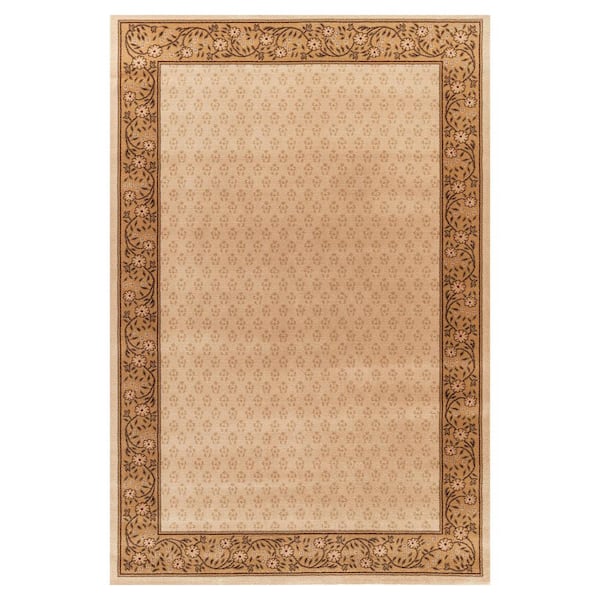 Jewel Harmony Ivory 5 ft. x 8 ft. Area Rug