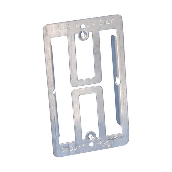 CADDY Single Gang Low-Voltage Mounting Plate Bracket (100-Pack)