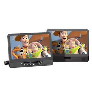 12" Portable DVD Player for Car with 1080P HDMI Input Car DVD Player Dual Screen with Full HD Digital Signal Support USB