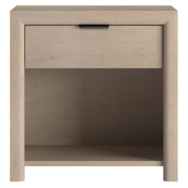 Clara Alder White 1 Drawer 23. 63in. W Nightstand