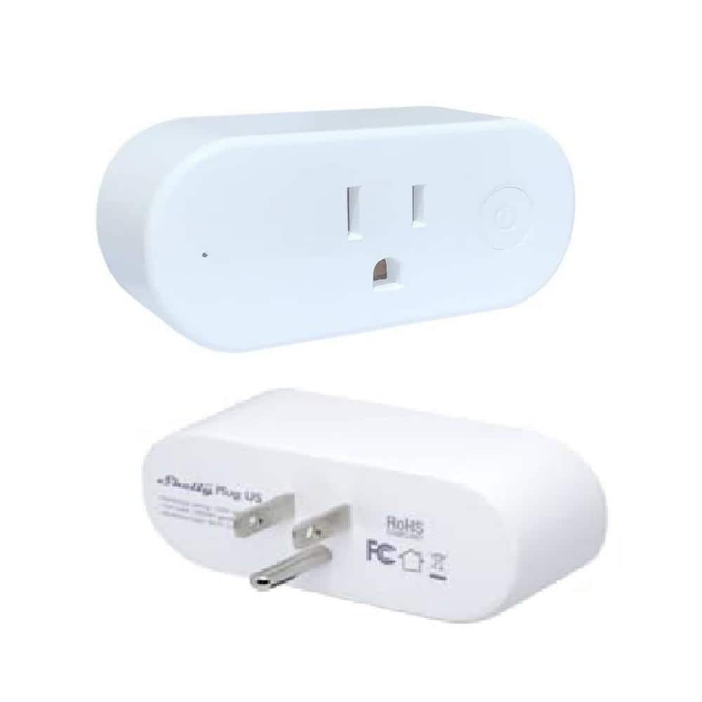 Shelly Plug S WiF Operated Control Home Appliance Allows To Manage  Electrical Supplies With Power Up To 2500W (12A)