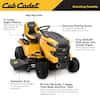 Cub cadet xt1 enduro series lt50 2024 fab deck 24hp kohler riding mower