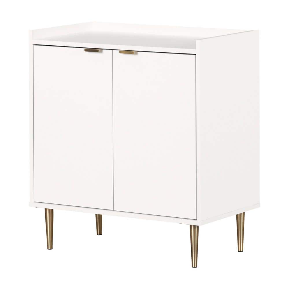 South Shore Pure White, Hype Storage Cabinet 14750 - The Home Depot