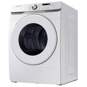 7.5 cu. ft. Stackable Heat Pump ventless Electric Dryer with Sensor Dry in White