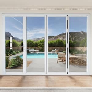 ARK DESIGN 108 in. x 80 in. Left Center Opening/Outswing Double ...