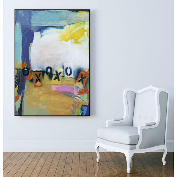 Unbranded 30 in. x 40 in. "Besame Mucho II" by Jodi Fuchs Framed Wall Art