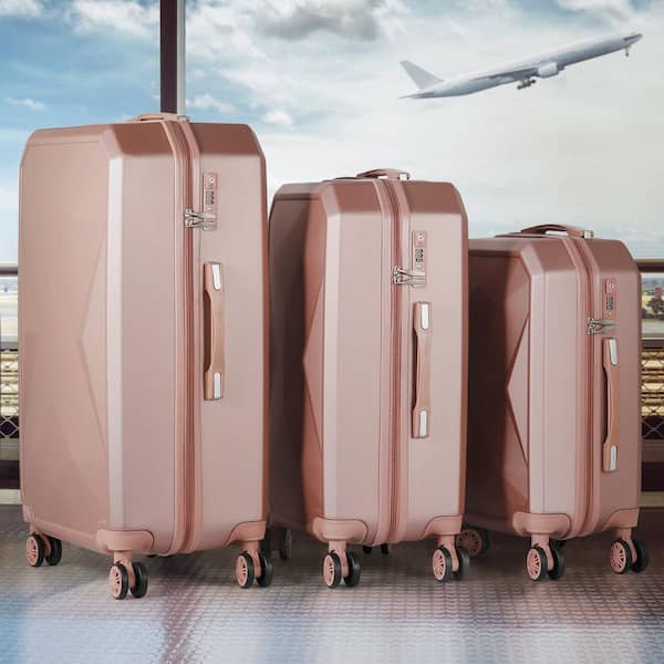 Reviews for HIKOLAYAE Port Victoria Nested Hardside Luggage Set in