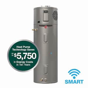 Performance Platinum 80 Gal. Smart High Efficiency Hybrid Heat Pump Water Heater with 10-Year Warranty