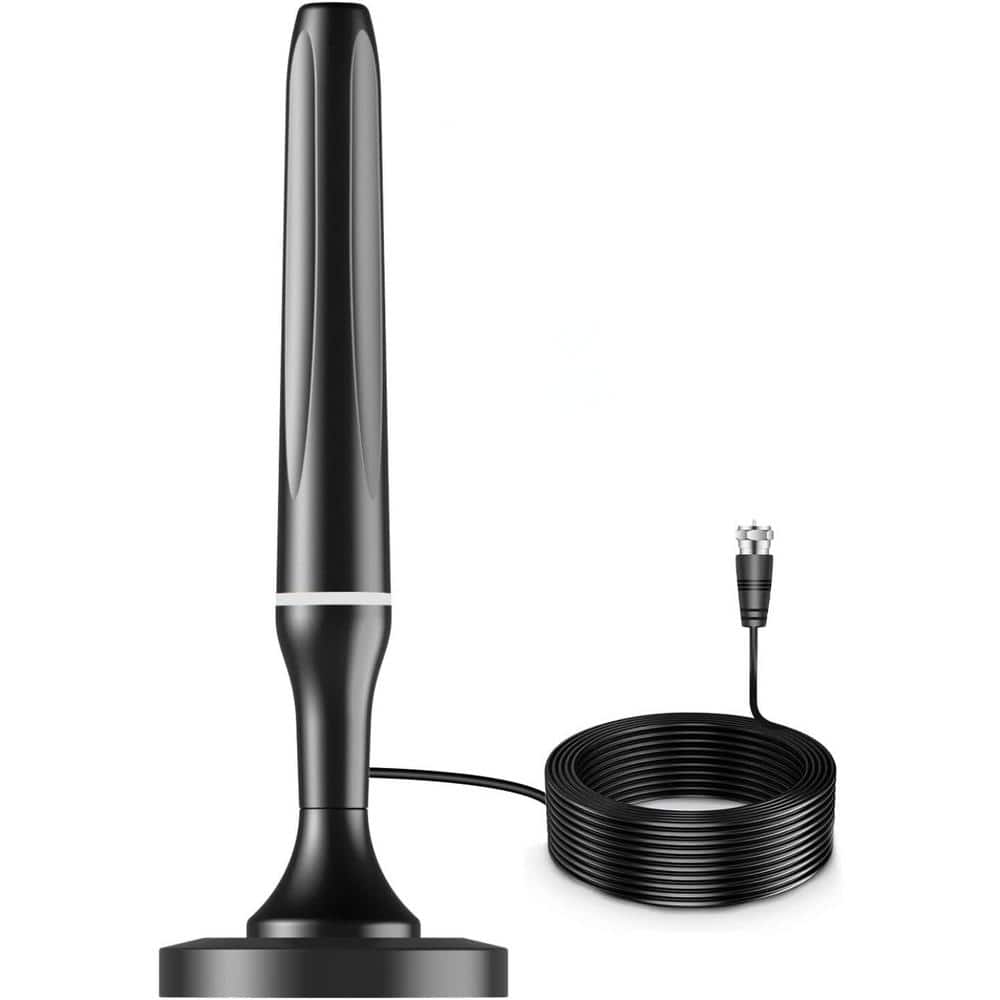 152 Miles 360° Reception Amplified UHF, VHF, 4K 1080p HD Digital Indoor TV