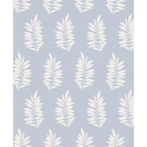 Seabrook Designs Iceburg Pinnate Silhouette Nonwoven Paper Non-Pasted Wallpaper Roll (Covers 57.5 sq. ft.)