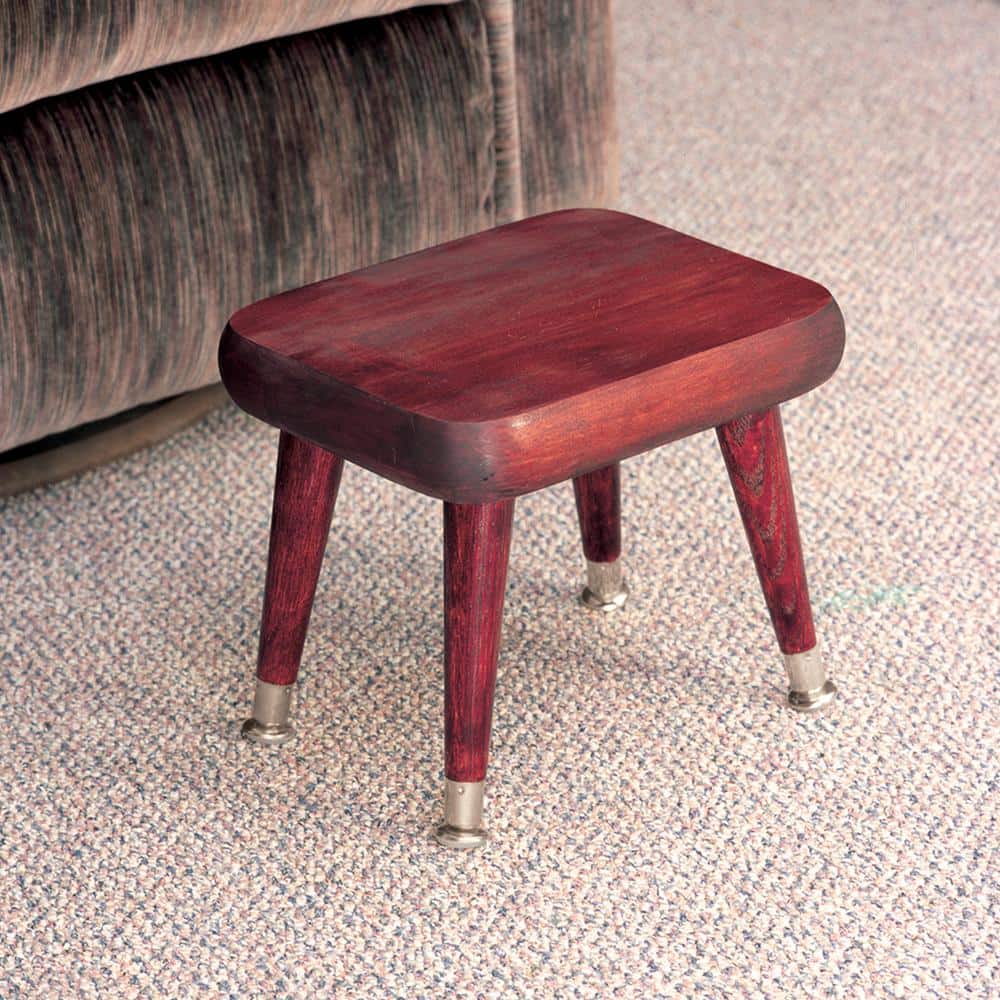 Natural Solid Hardwood 7.5" Round Tapered Table Leg