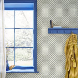 Beckett Star Coast Blue Removable Wallpaper