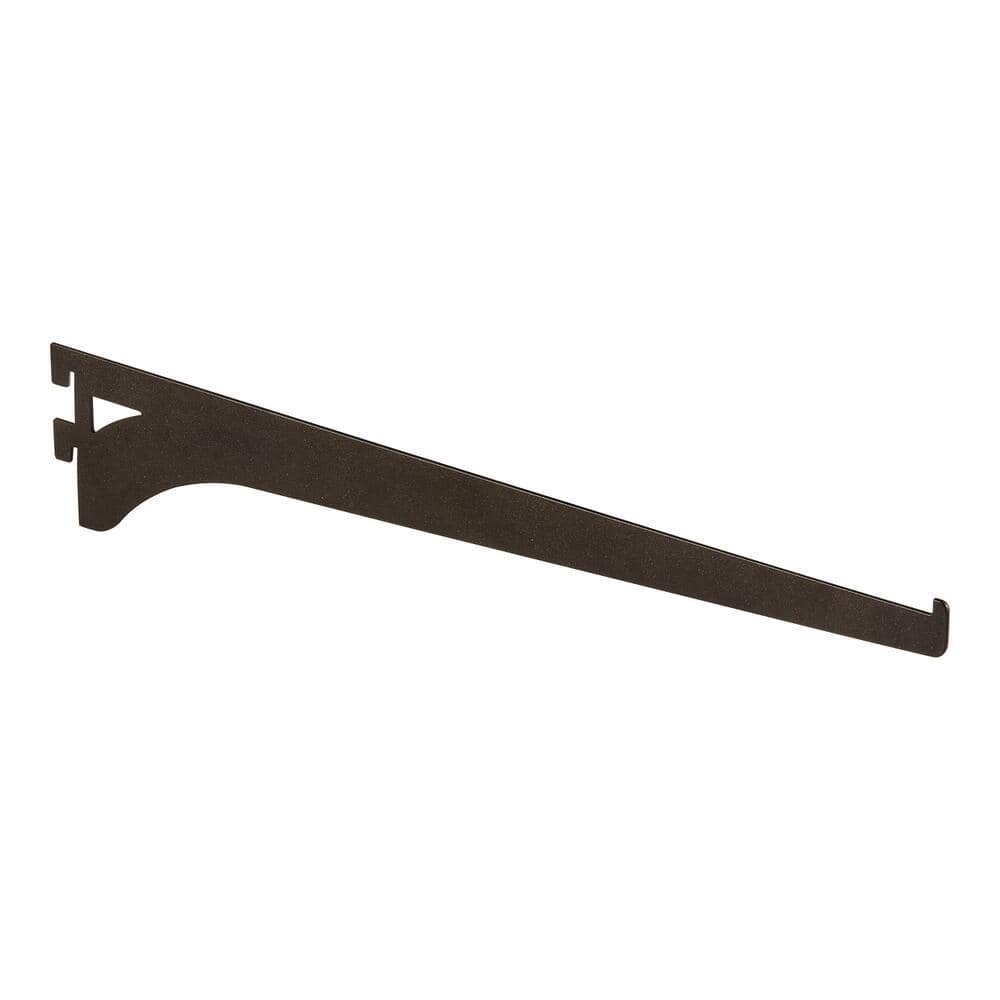 Everbilt 24 in. Bronze Single Track Standard for Shelf Bracket