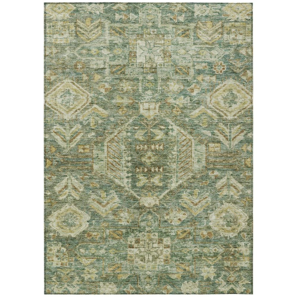 Chantille Machine Washable Indoor/Outdoor Abstract ACN2356 Fern 8 ft. x 10 ft. Area Rug price history on PriceWatchPro
