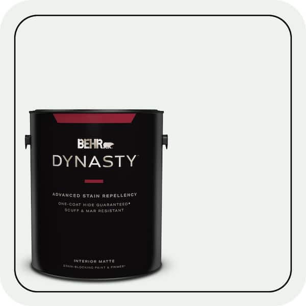 BEHR DYNASTY 1 gal. #ECC-65-2 Mineral Spring Matte Interior Stain-Blocking Paint & Primer