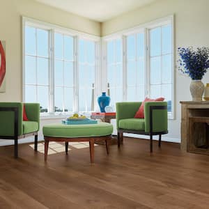 Pacifica Maple 1/2 in. T x 7.5 in. W Tongue & Groove Wire Brushed Engineered Hardwood Flooring (1398.6 sq. ft./pallet)