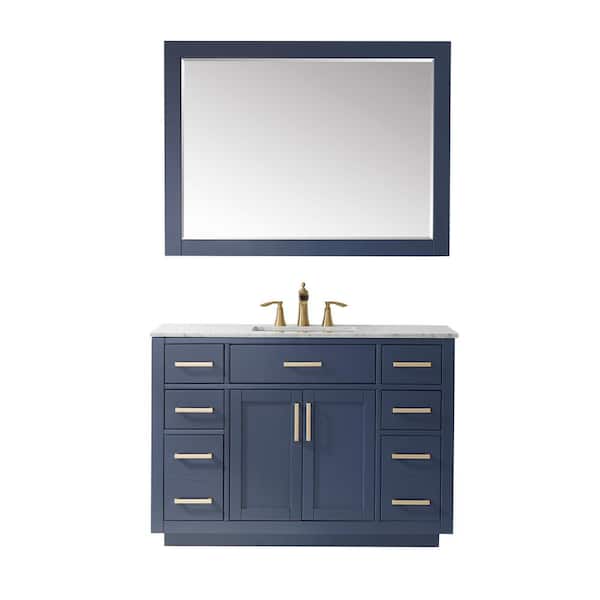 Altair Ivy 48 In Single Bathroom, Home Depot Bathroom Cabinets With Mirror
