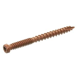 1 LB 79 PC Red Exterior Deck Screws Star Drive Bit Included 10 x 2 1/2" 