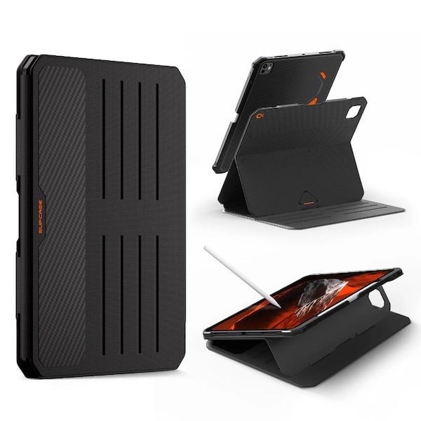 SUPCASE UB Aero Series iPad Pro 13 Inch (M5/M4) (2024/2025) Protective Case with Pencil Holder - Black