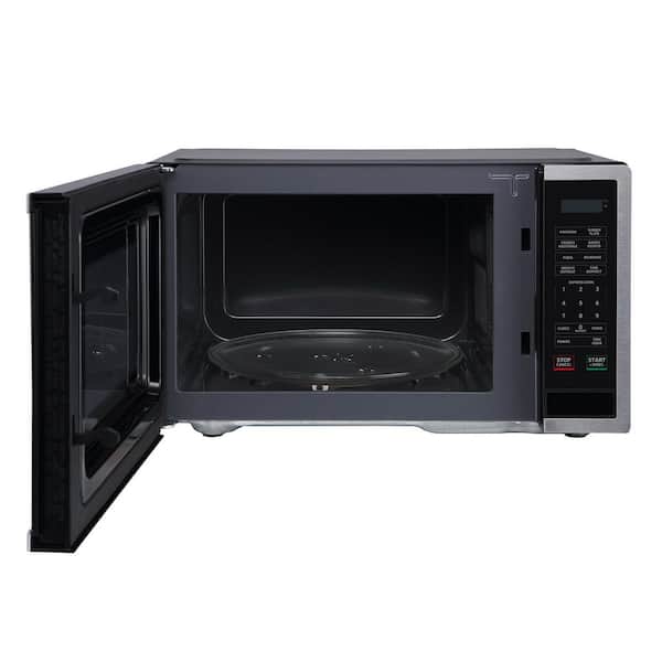 Magic Chef 18.6 in W, 0.9 cu. ft. Countertop Microwave, in