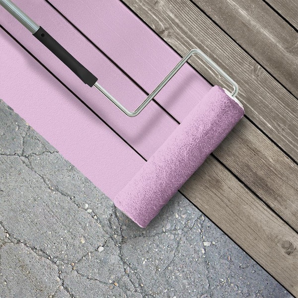 1 gal. #P110-2 Girl Talk Low-Lustre Enamel Interior/Exterior Porch and Patio Floor Paint
