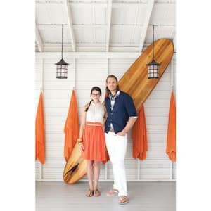 Freeport 1-Light Oil Rubbed Bronze Outdoor Pendant Light