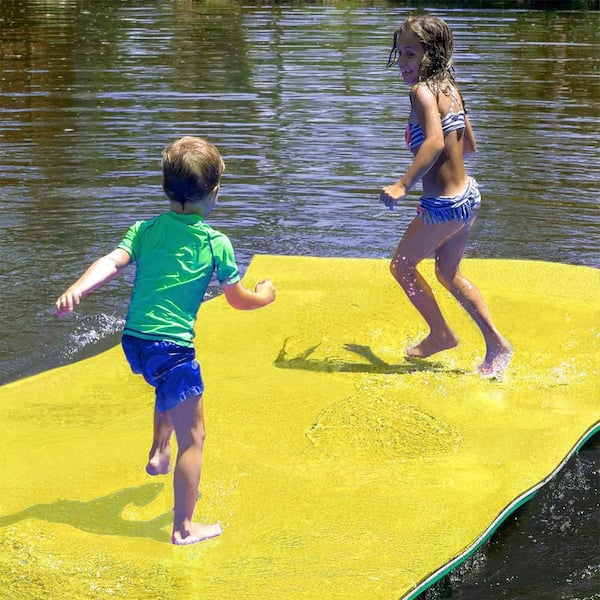Unbranded 12 ft. x 6 ft. Floating Water Mat Foam Pad for Lake
