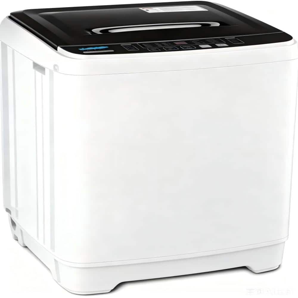 1.38 cu. ft.17.7 lbs. Full-Automatic Smart Home Top Load Washer, Washing Machine w/ Drain Pump,10 Wash Program in white price history on PriceWatchPro