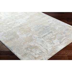 Swindon Gray/Taupe 8 ft. x 10 ft. Abstract Indoor Area Rug