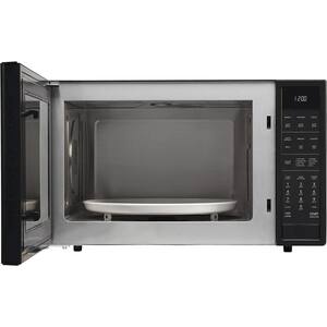 1.5 cu. ft. Countertop Convection Microwave in Black, Built-In Capable with Sensor Cooking