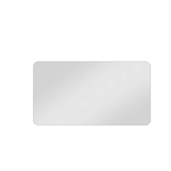 Unbranded 40 in. W x 30 in. H Wall-Mounted Anti-Fog Waterproof Rectangular Frameless Mirror