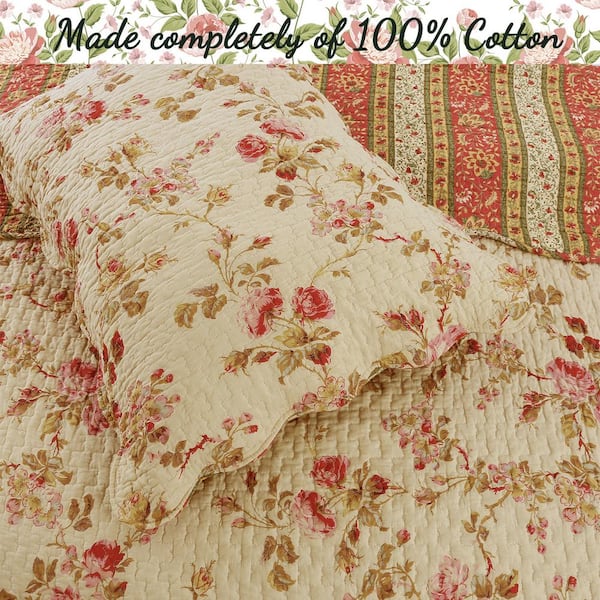 Old Fashioned Floral Bedding Set