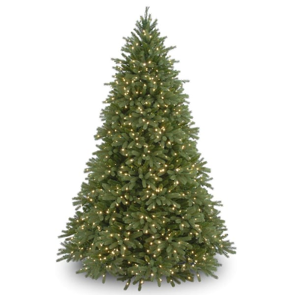 7.5 ft. Jersey Fraser Fir Deluxe Tree with Dual Color LED Lights