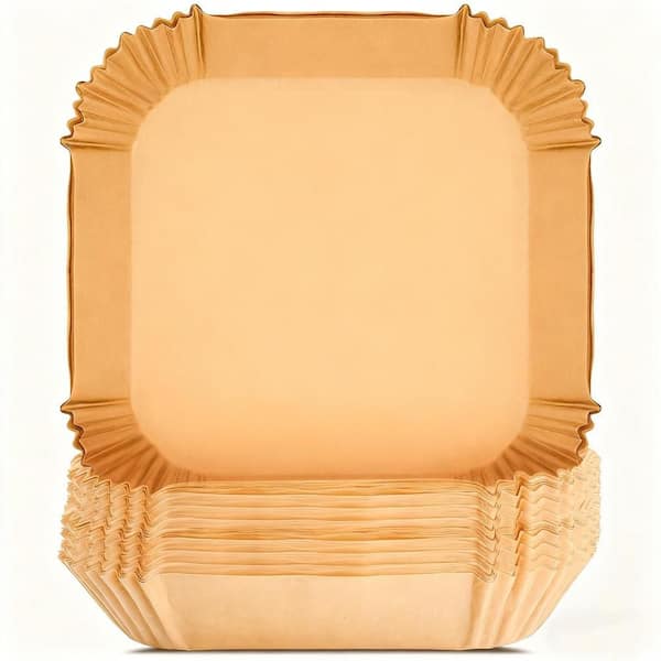 8 in. Heavy Duty Air Fryer Paper Liners, Disposable Non-Stick Non-Leak Parchment Paper for Airfryer Basket (360-Pack)