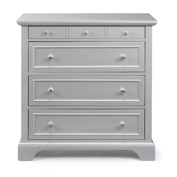 HOMESTYLES Venice 3-Drawer Gray Chest
