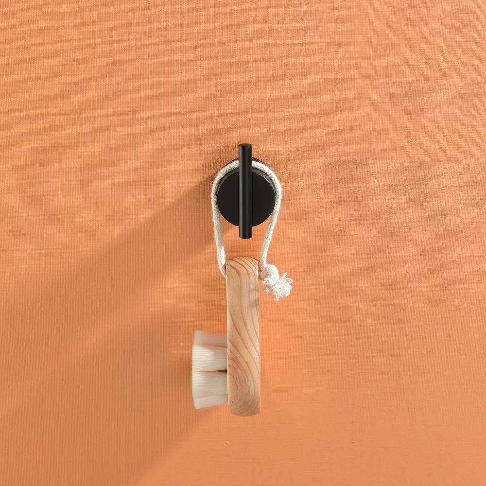 Matte Black Stainless Steel 4-Piece Bathroom Hardware Set